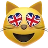 Стикер 40 Travel in the UK - эмодзи Великобритания