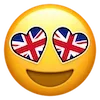 Стикер 38 Travel in the UK - эмодзи Великобритания