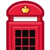 Стикер 37 Travel in the UK - эмодзи Великобритания