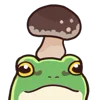 Стикер 6 👏 Tree Frog - лягушки