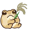 Стикер 4 👏 Tree Frog - лягушки