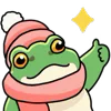 Стикер 36 👏 Tree Frog - лягушки