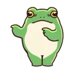 Стикер 23 👏 Tree Frog - лягушки