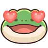 Стикер 18 👏 Tree Frog - лягушки