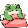 Стикер 44 👏 Tree Frog - лягушки
