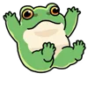 Стикер 45 👏 Tree Frog - лягушки