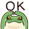 Стикер 7 👏 Tree Frog - лягушки