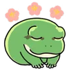 Стикер 59 👏 Tree Frog - лягушки