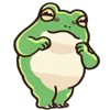 Стикер 26 👏 Tree Frog - лягушки