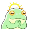 Стикер 37 👏 Tree Frog - лягушки
