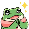 Стикер 46 👏 Tree Frog - лягушки