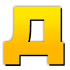 💫 Эмодзи «Жёлтые буквы, русские и английские» для Telegram