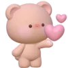 🐻 Эмодзи «Милые 3D» для Telegram