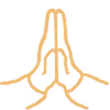 🙏 Эмодзи «Пак Весна - буквы иконки, цветы» для Telegram