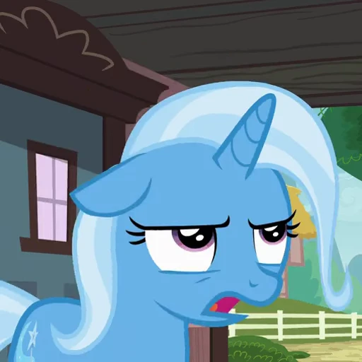 😒 Стикер «Trixie» для Telegram