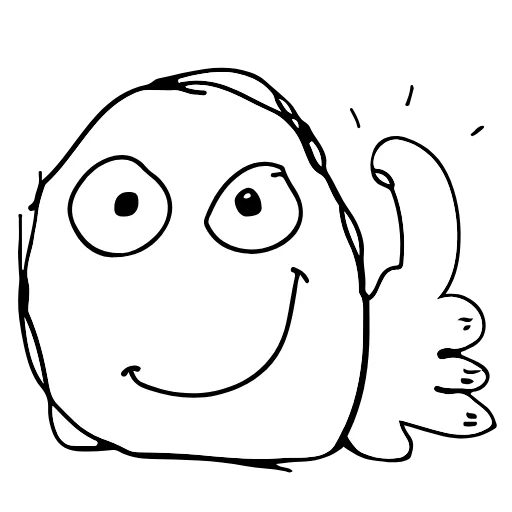 Стикер 5 😁 Trollface - классический мемес и троллфейс