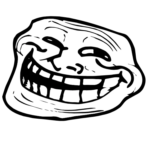 Обложка набора 😁 Trollface - классический мемес и троллфейс