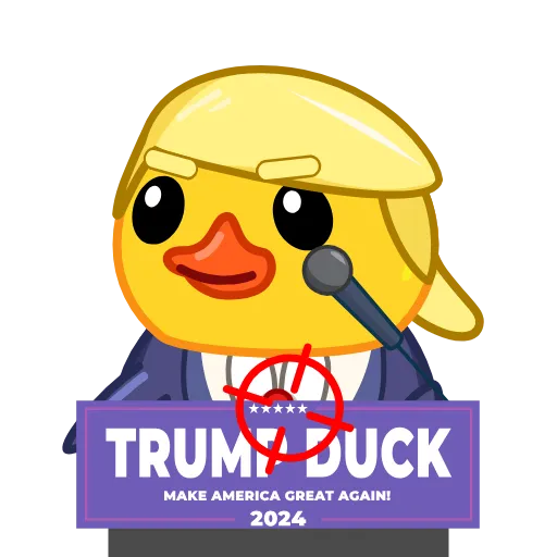 Обложка набора Трамп уточка