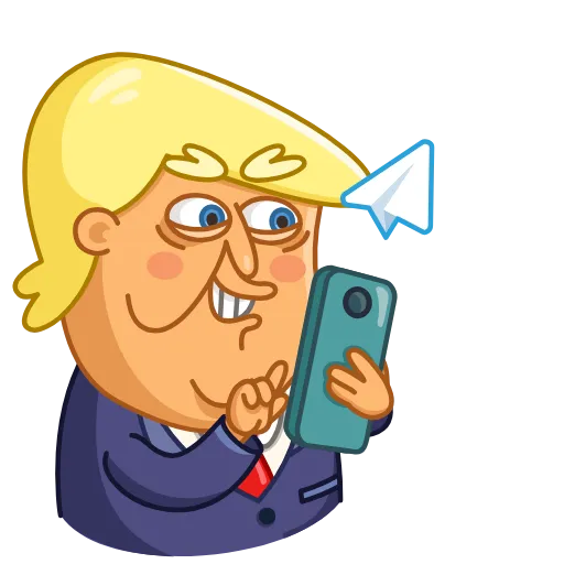 Стикер 6 Trump