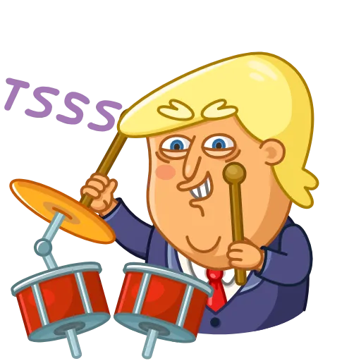Стикер 8 Trump
