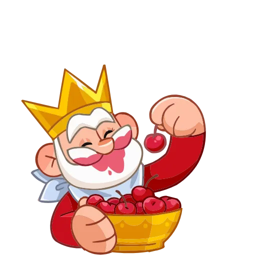 🍒 Эмодзи «Царь» для Telegram