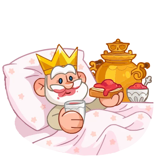 😋 Эмодзи «Царь» для Telegram