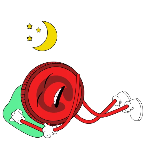 💤 Стикер «Tune.Fm» для Telegram