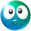🥺 Эмодзи «Бирюзовые эмодзи» для Telegram