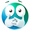 🤢 Эмодзи «Бирюзовые эмодзи» для Telegram
