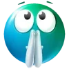 🙏 Эмодзи «Бирюзовые эмодзи» для Telegram