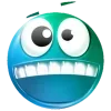 😬 Эмодзи «Бирюзовые эмодзи» для Telegram