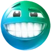 😁 Эмодзи «Бирюзовые эмодзи» для Telegram