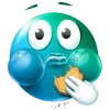 🍪 Эмодзи «Бирюзовые эмодзи» для Telegram