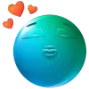 🥰 Эмодзи «Бирюзовые эмодзи» для Telegram