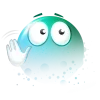 🫠 Эмодзи «Бирюзовые эмодзи» для Telegram