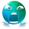 🤬 Эмодзи «Бирюзовые эмодзи» для Telegram