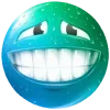 😁 Эмодзи «Бирюзовые эмодзи» для Telegram