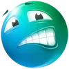 😬 Эмодзи «Бирюзовые эмодзи» для Telegram