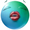 💋 Эмодзи «Бирюзовые эмодзи» для Telegram
