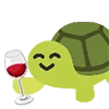 🍷 Эмодзи «Черепашки» для Telegram