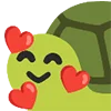 🥰 Эмодзи «Черепашки» для Telegram