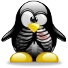 Стикер 10 Tux