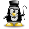 Стикер 16 Tux