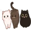 Стикер 41 Cats #cat #cute #girl #animal