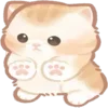 Стикер 48 Cats #cat #cute #girl #animal