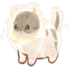 Стикер 11 Cats #cat #cute #girl #animal