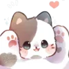 Стикер 3 Cats #cat #cute #girl #animal