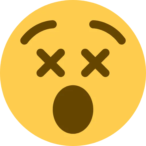 😵 Эмодзи «Twemoji Smileys» для Telegram