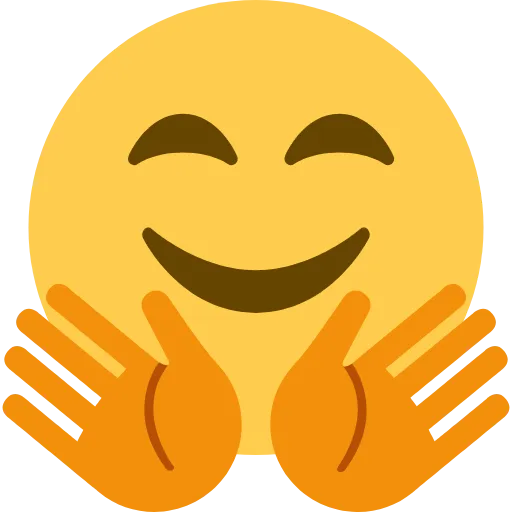 Стикер 14 Twemoji Smileys
