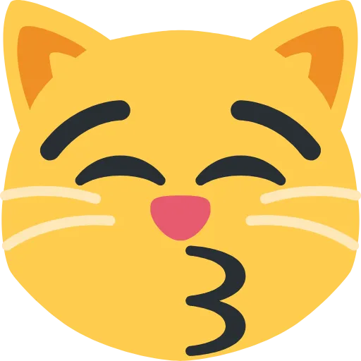 Стикер 60 Twemoji Smileys